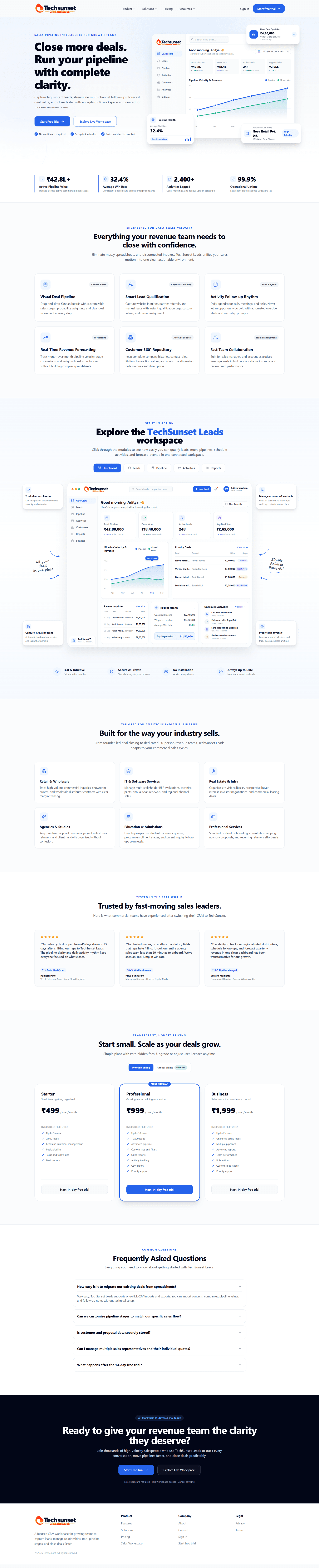 crm-techsunset.com website preview